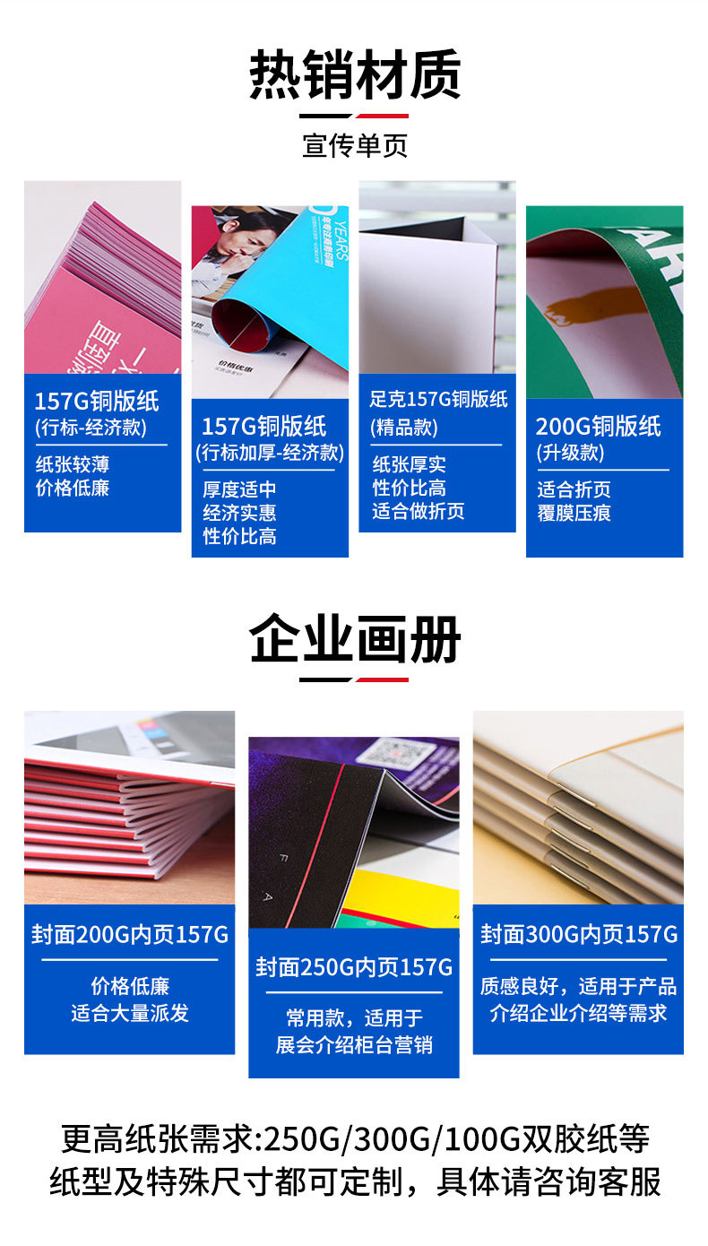 產(chǎn)品畫冊印刷廣告宣傳單海報設(shè)計書籍資料打印說明書印刷工廠